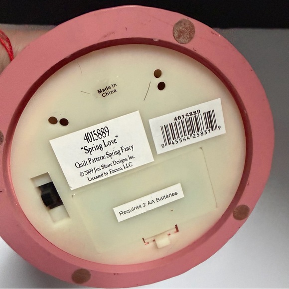 Easter Egg with Bunnies Spring Love Figurine light Up Jim Shore - Picture 8 of 16